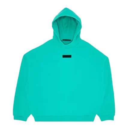 mint leaf essentials hoodie