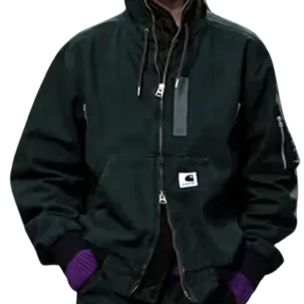 Carhartt Green Hooded Jacket