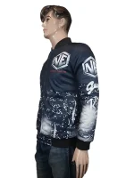 New Edition Legacy Tour Jacket left side view showing fit