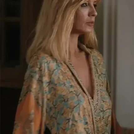 Beth Dutton kimono robe left side view relaxed lounge fit